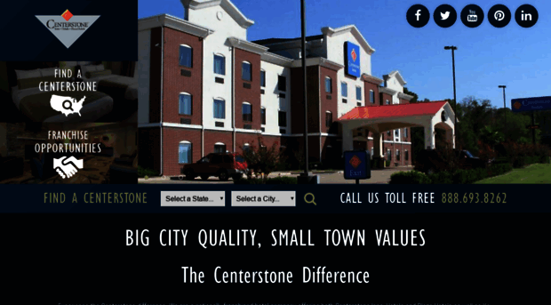 centerstonehotels.com