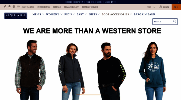 centervillewesternstores.com