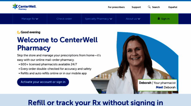 centerwellpharmacy.com