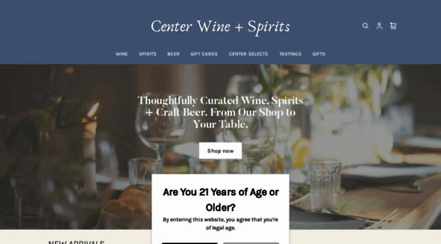 centerwineandspirits.com