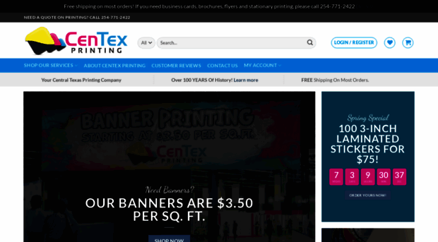 centexprinting.com