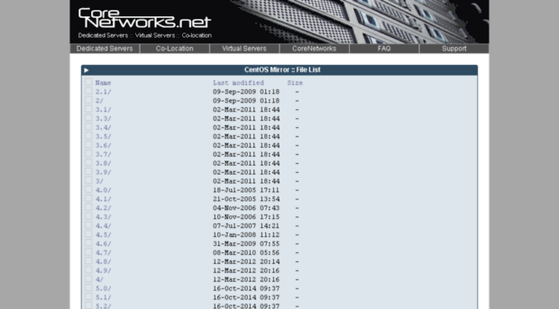 centos.corenetworks.net