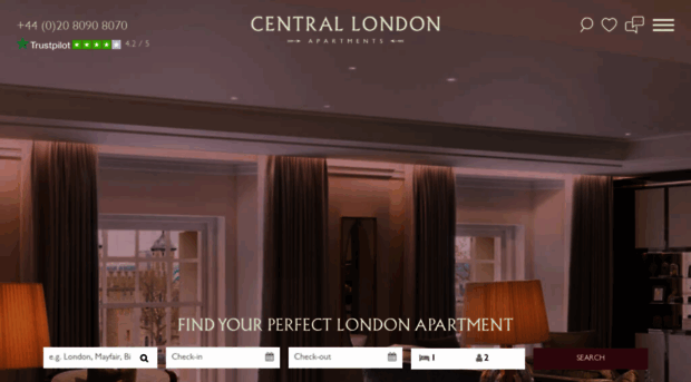 central-london-apartments.com