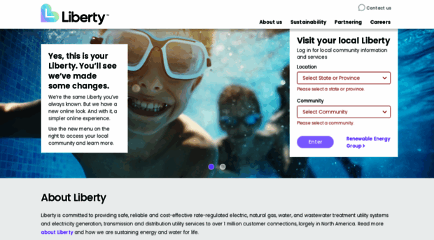 central.libertyutilities.com