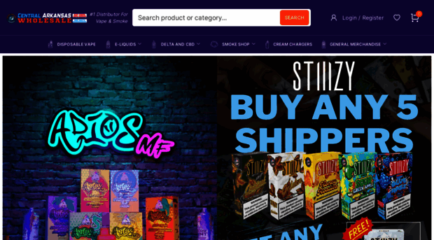 centralarkansaswholesale.com