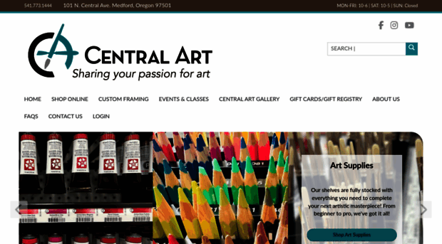 centralartsupply.com