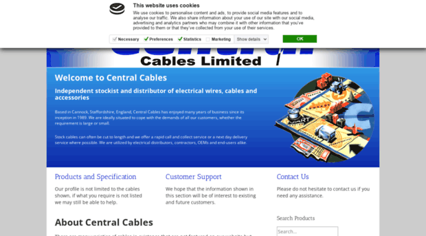 centralcables.co.uk