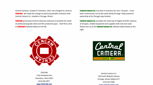 centralcameras.com