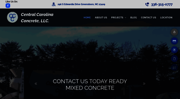 centralcarolinaconcrete.com