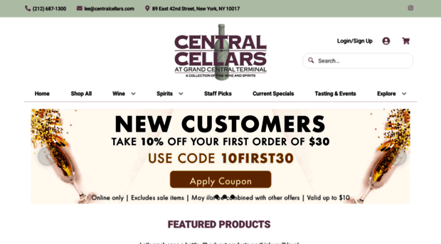 centralcellars.com