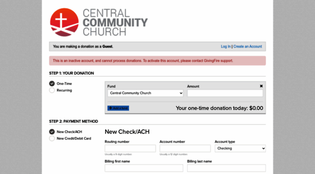 centralcommunity.givingfire.com