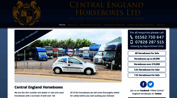 centralenglandhorseboxes.co.uk