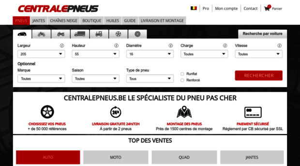 centralepneus.be
