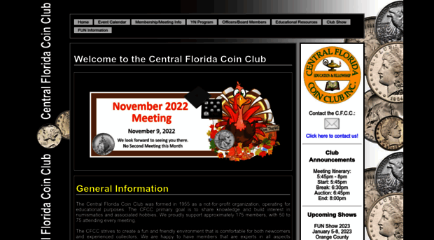 centralfloridacoinclub.org