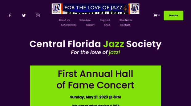 centralfloridajazzsociety.com