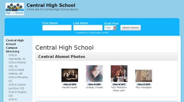 centralhighschoolalumni.com