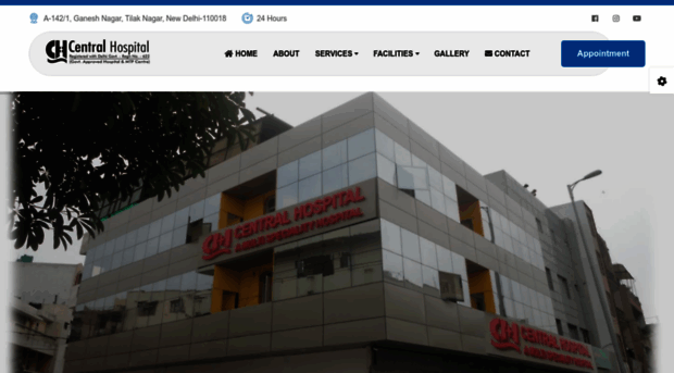 centralhospitalwestdelhi.com