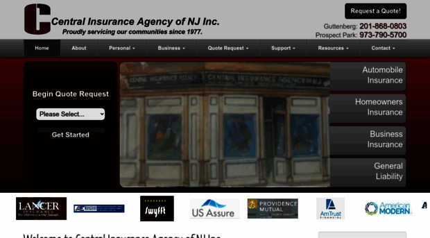 centralinsurancenj.com