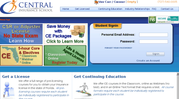 centralinsuranceschool.com