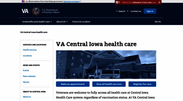 centraliowa.va.gov