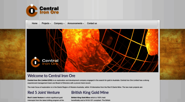 centralironorelimited.com