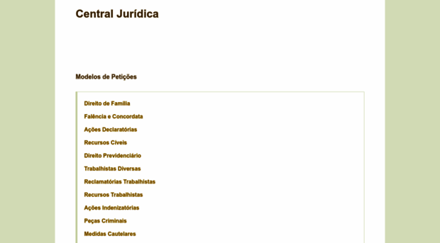 centraljuridica.com