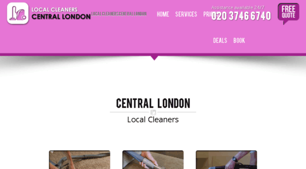 centrallondonlocalcleaners.co.uk