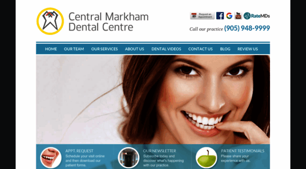 centralmarkhamdental.com