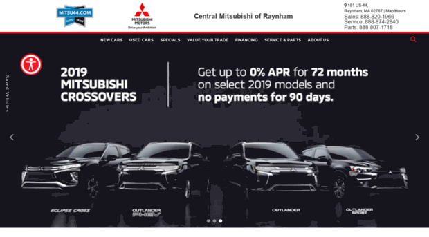 centralmitsubishiofraynham.com