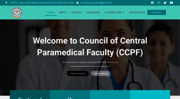 centralparamedical.com