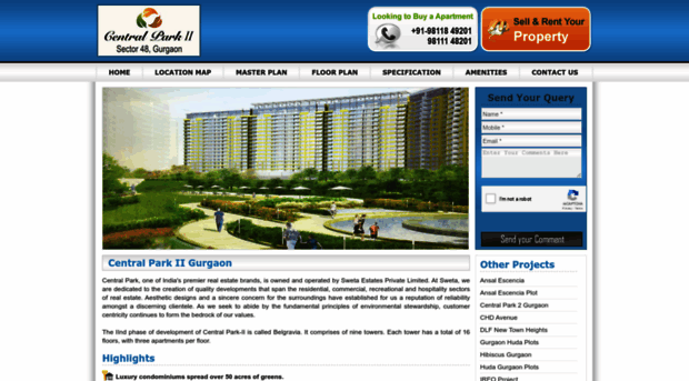 centralpark2gurgaon.net