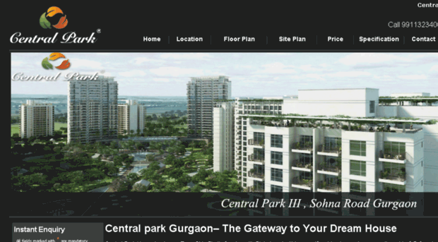 centralpark3gurgaon.com