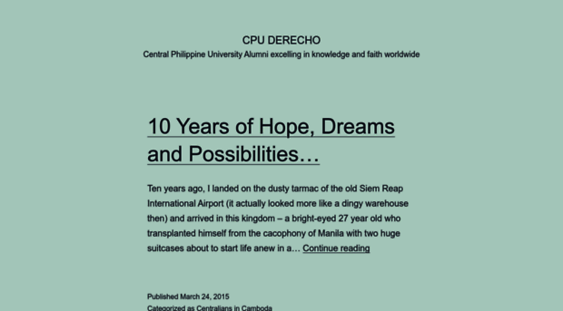centralphilippineuniversity.org