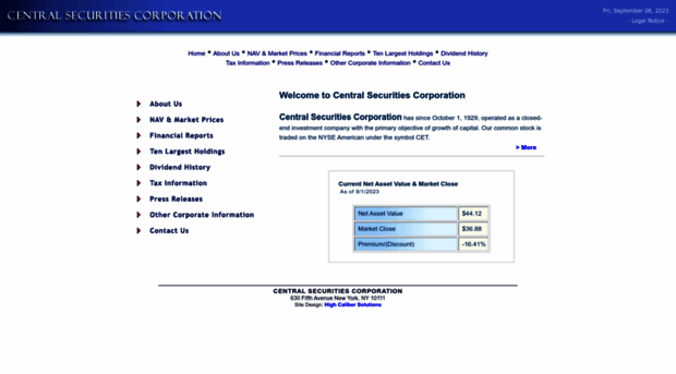 centralsecurities.com