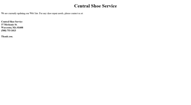 centralshoeservice.com