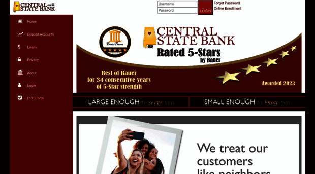 centralstatebank.com