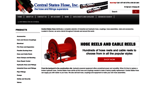 centralstateshose.com