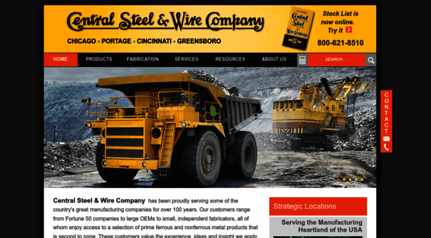 centralsteelandwire.com