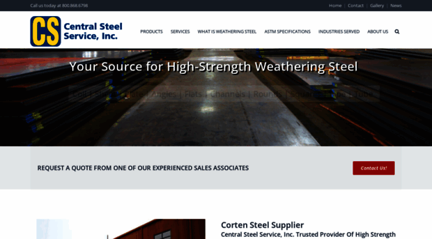 centralsteelservice.com