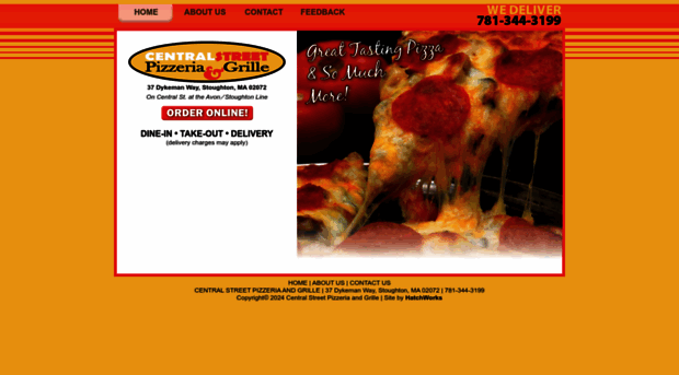 centralstreetpizzeria.com