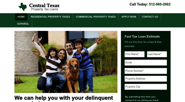 centraltexaspropertytaxloans.com