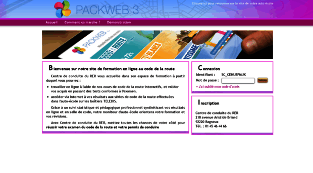 centre-conduite-rer-bagneux.packweb2.com