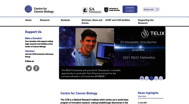 centreforcancerbiology.org.au