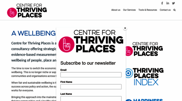 centreforthrivingplaces.org