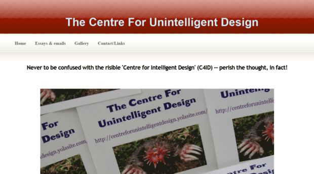 centreforunintelligentdesign.yolasite.com