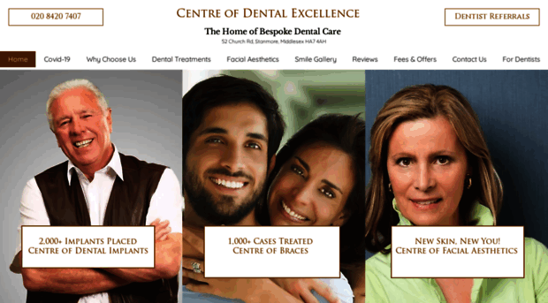 centreofdentalexcellence.co.uk