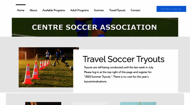 centresoccer.com