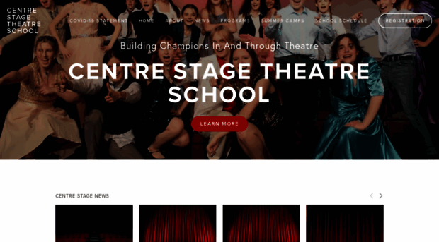 centrestagetheatreschool.com