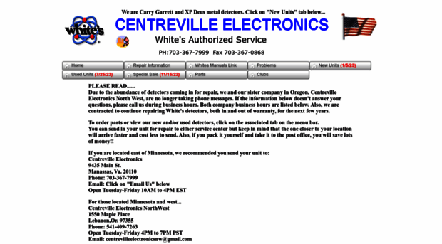 centrevilleelectronics.net