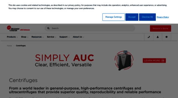 centrifugebybeckman.com